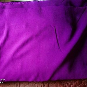 Sarees,red/violet/blue/pink full length & width & zari at bottom